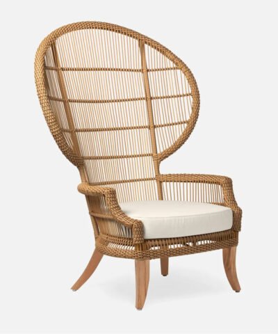 Batu Pahat Synthetic Rattan Wicker Outdoor Lounge Chair
