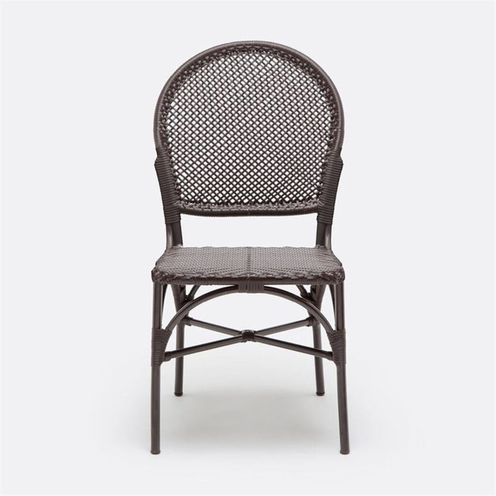 Sandakan Outdoor Side Rattan Dining Chair