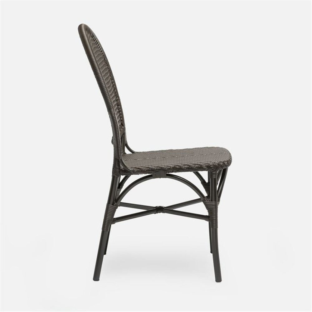 Sandakan Outdoor Side Rattan Dining Chair