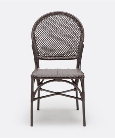 Sandakan Outdoor Side Rattan Dining Chair