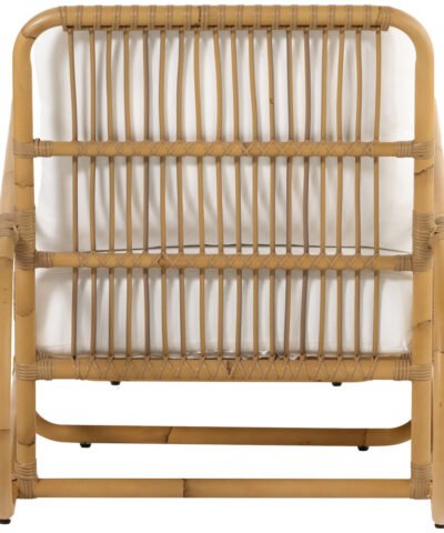 Alor Setar Natural Rattan Outdoor Long Lounger Chair