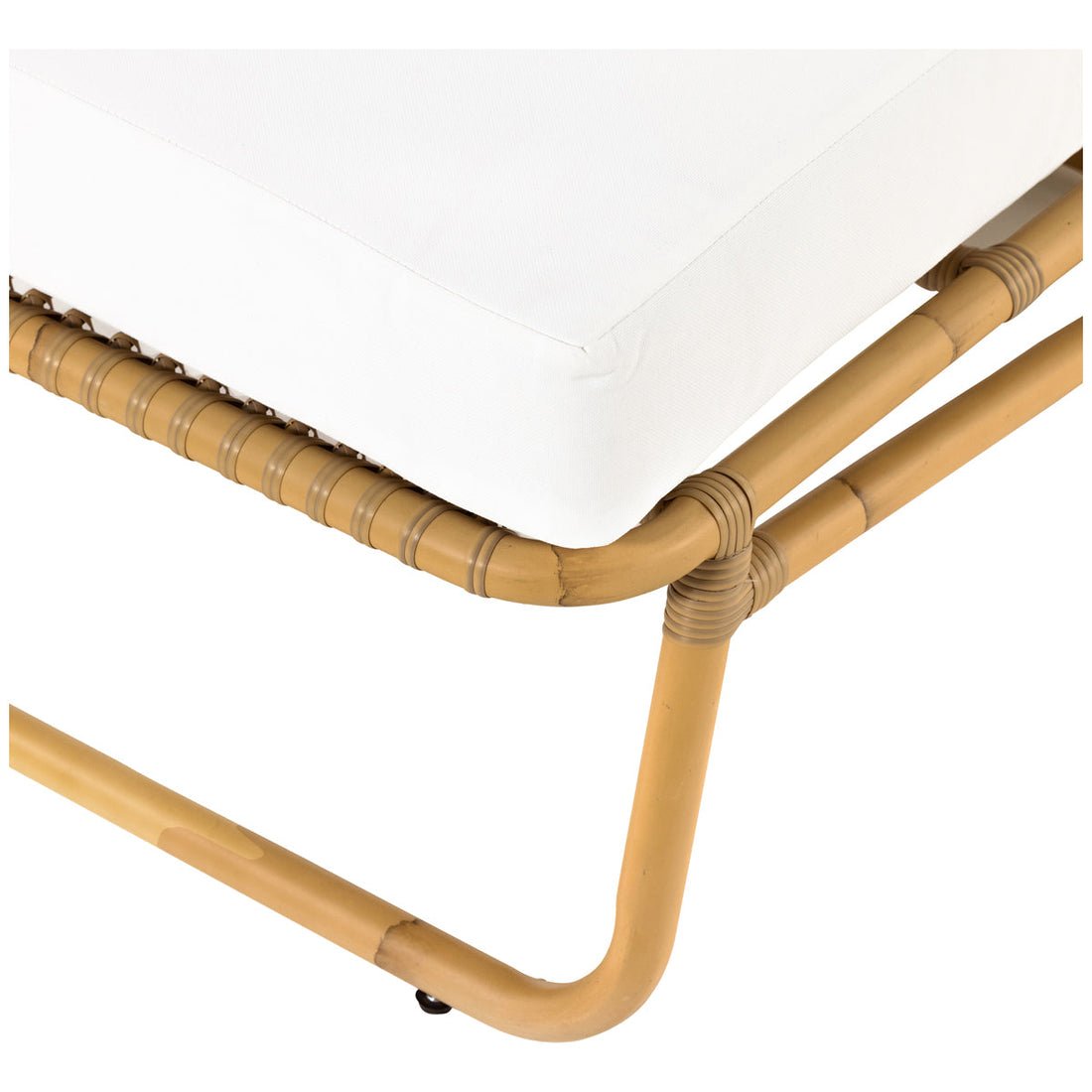 nania-kogo 3 Alor Setar Natural Rattan Outdoor Long Lounger Chair