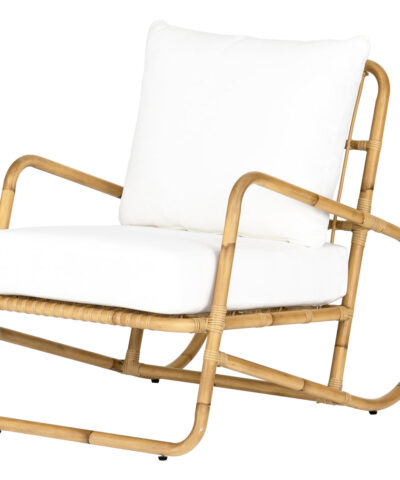 Seremban Natural Rattan Outdoor Short Lounger Chair