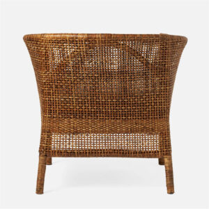 Kuala Lumpur Wide Rattan Lounge Chair With Cushion