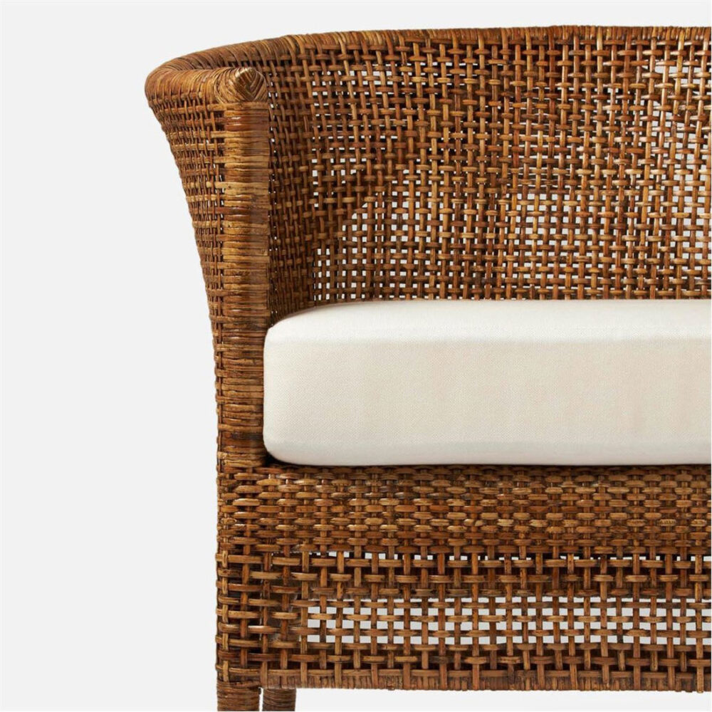 Kuala Lumpur Wide Rattan Lounge Chair With Cushion