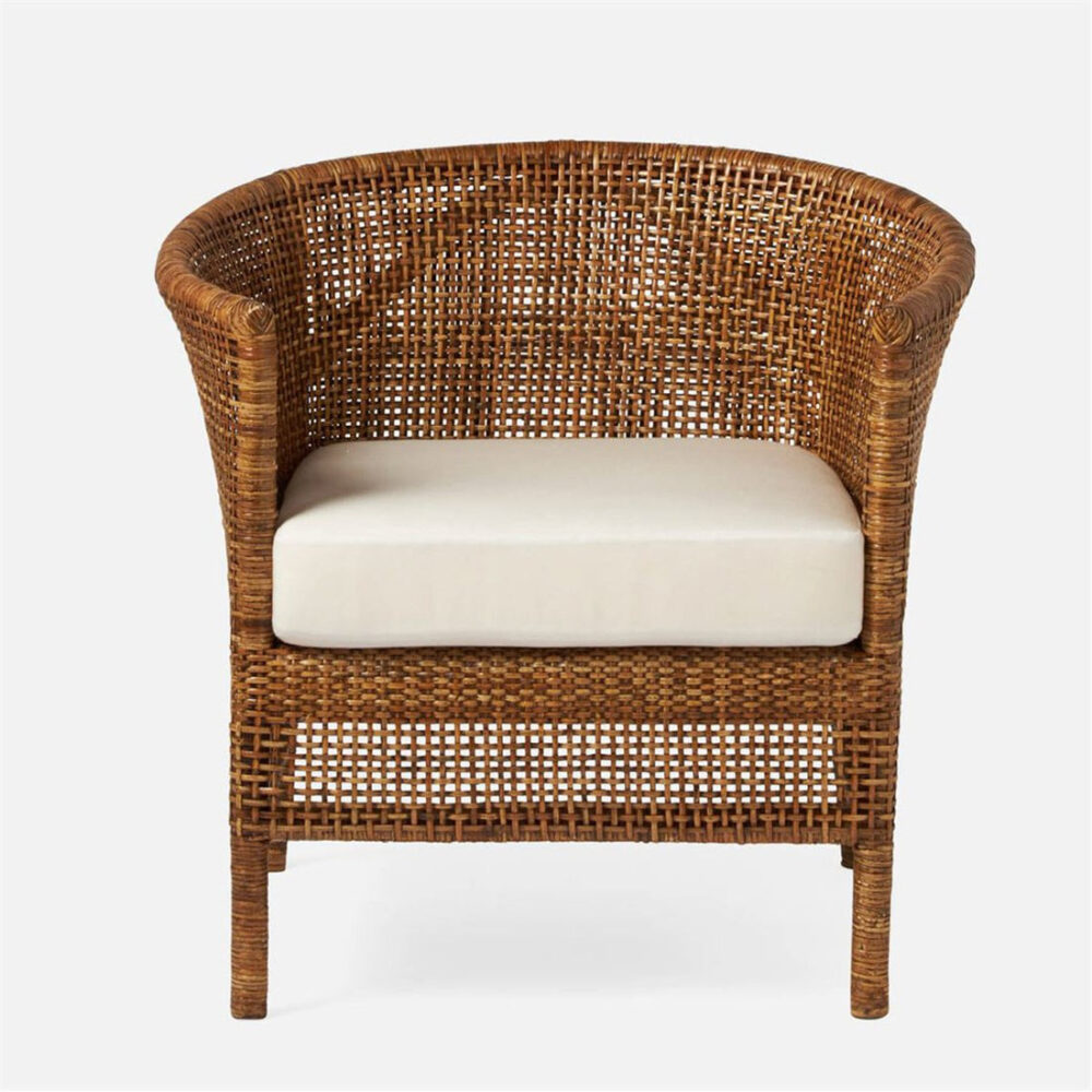 Kuala Lumpur Wide Rattan Lounge Chair With Cushion