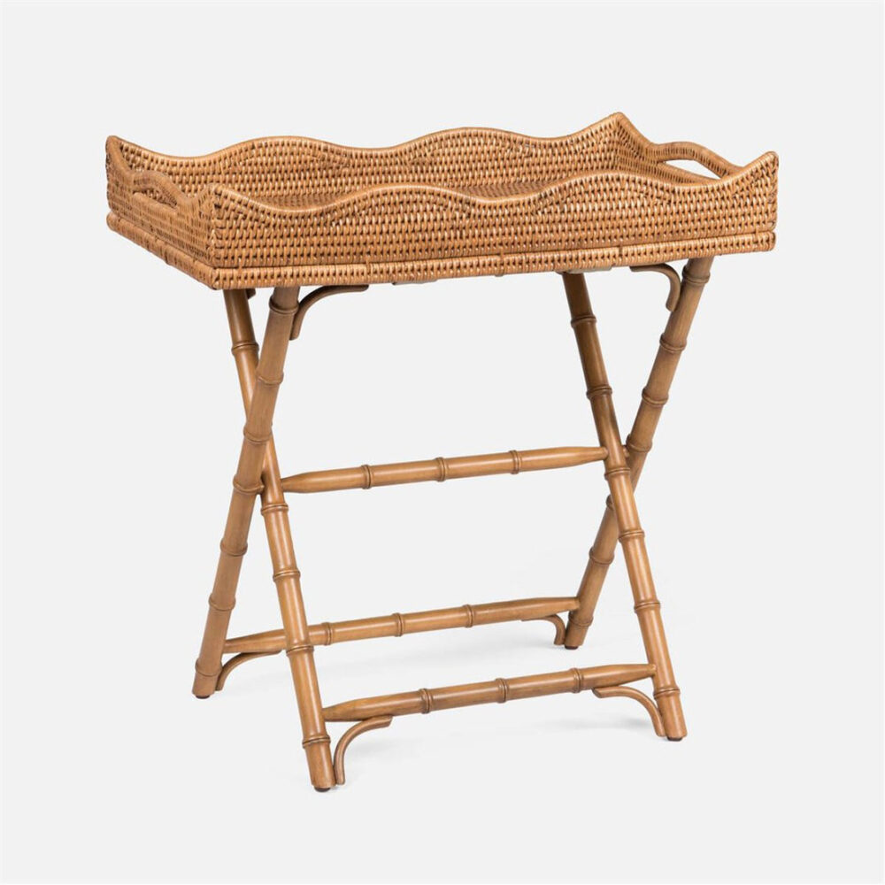 Johor Bahru Rattan Tray Side Table Natural