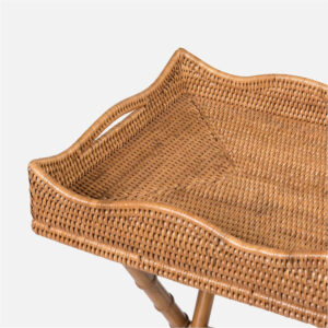 Johor Bahru Rattan Tray Side Table Natural