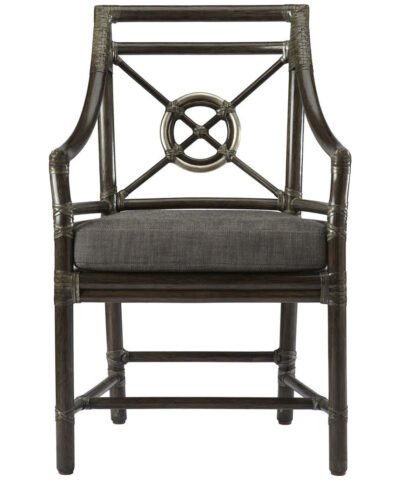 Kinabalu Black Furniture Rattan Target Arm Chair