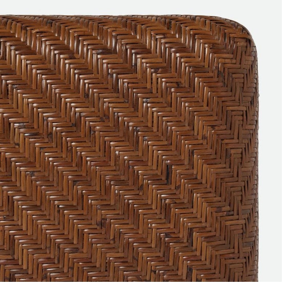 nania-kogu 3 Almería Brown Square Rattan Stool
