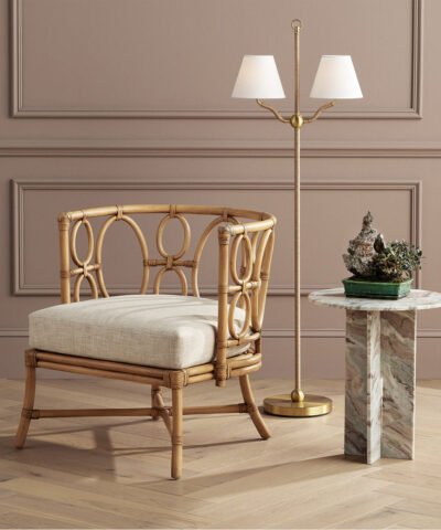 Kluang Natural Rattan Wicker Relax Armchair