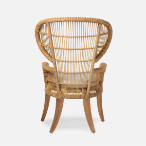 Labuan Rattan Wicker Outdoor Dining Chair With Cushion