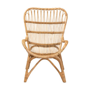 Taupo Modern Rattan Armchair leg Rattan