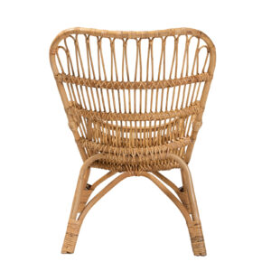 Taupo Modern Rattan Armchair leg Rattan