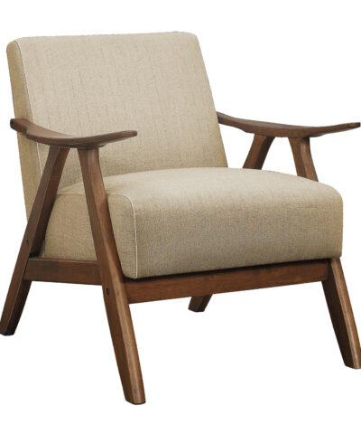 Pukekohe Teak Lounge Armchair with Thick Cushion