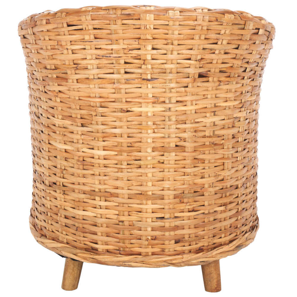 Awamutu Full Rattan Barrel Chair Natural