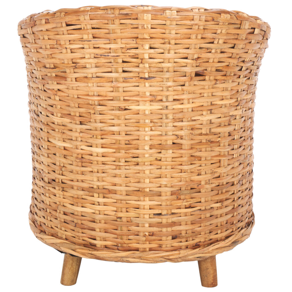 Awamutu Full Rattan Barrel Chair Natural