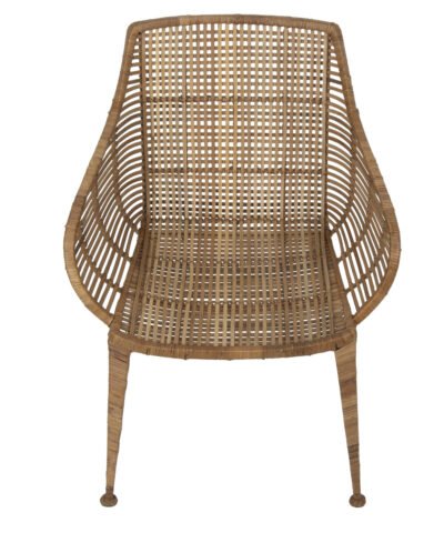 Feilding Natural Rattan Upholstered Armchair
