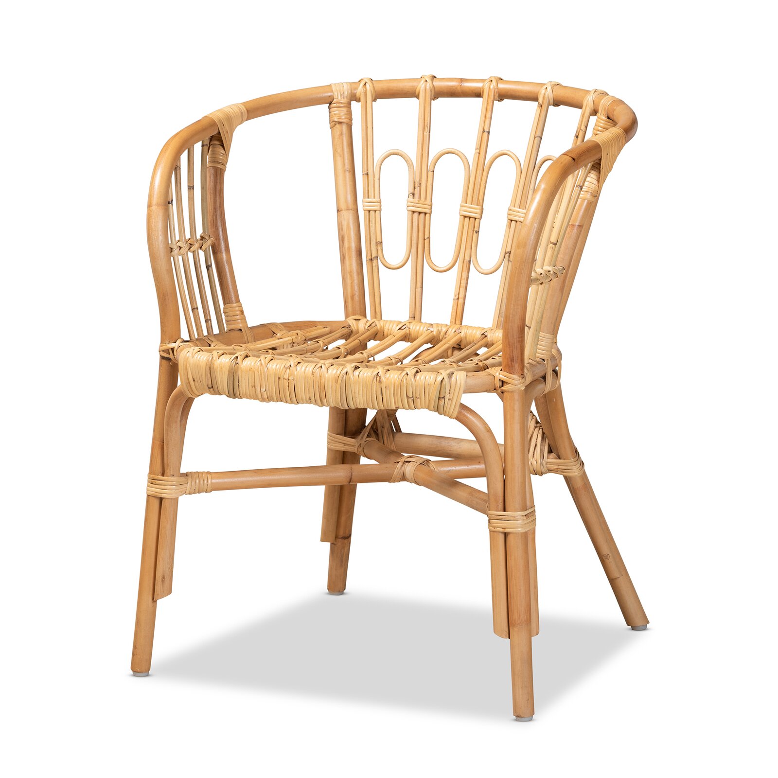 Cambridge Rattan Barrel Chair Outdoor Naturalv