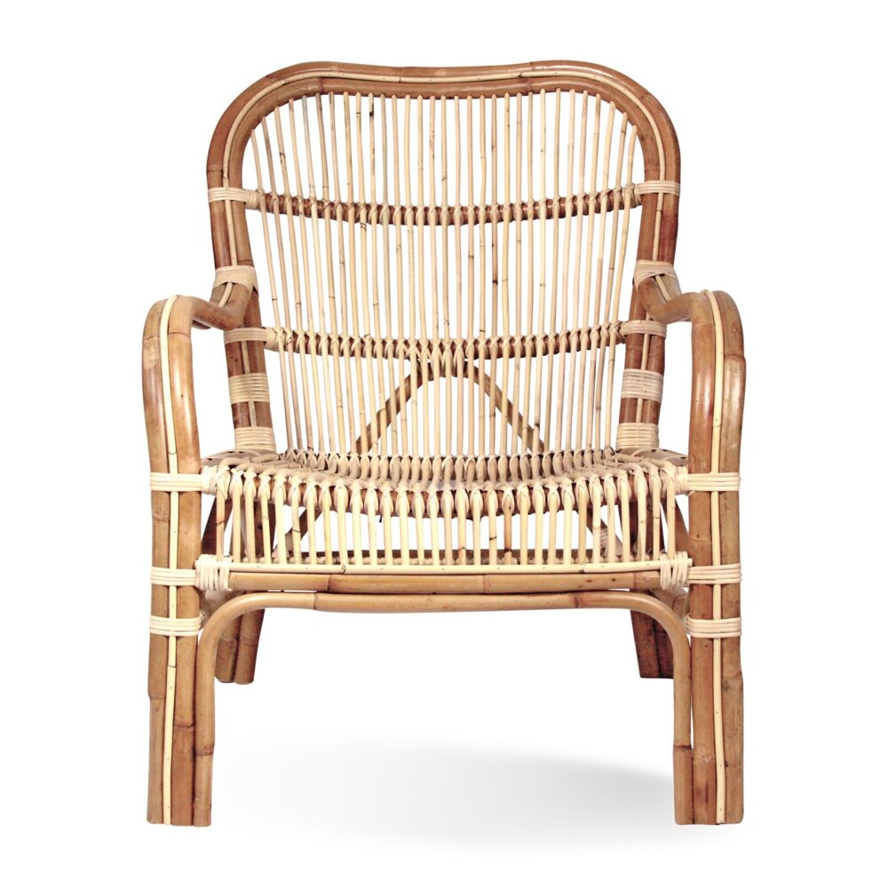 Nelson Rattan Accent Chair Natural