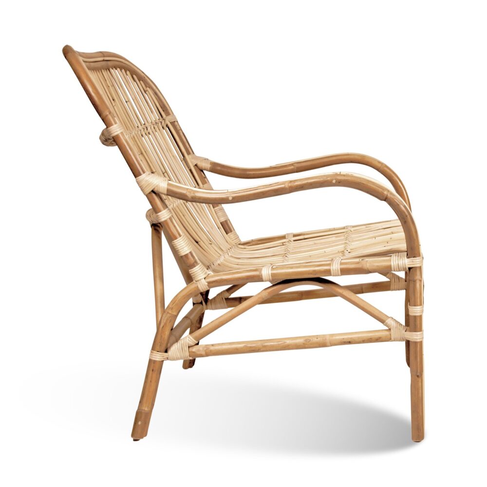 Nelson Rattan Accent Chair Natural