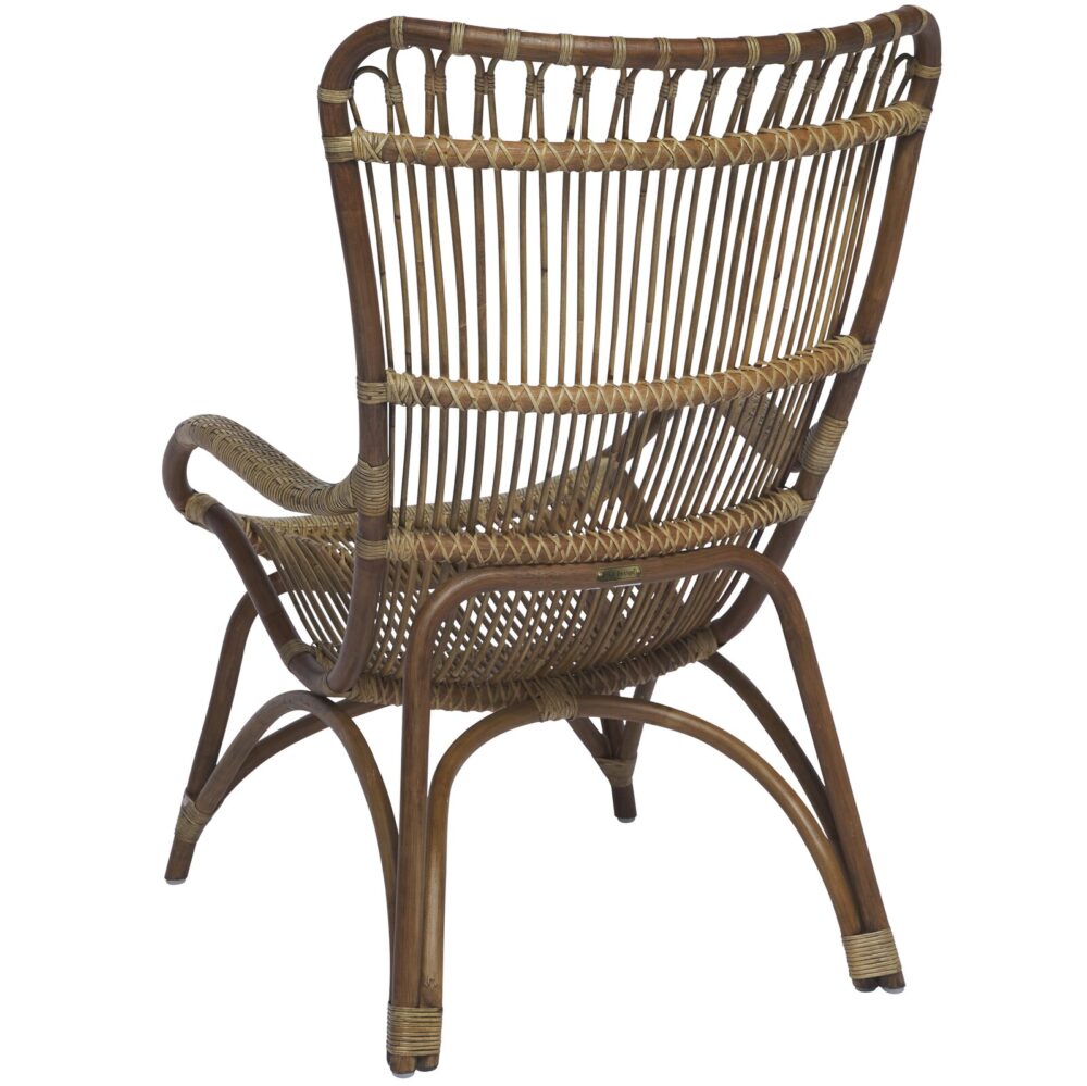 Rotorua High-back Rattan Accent Chair