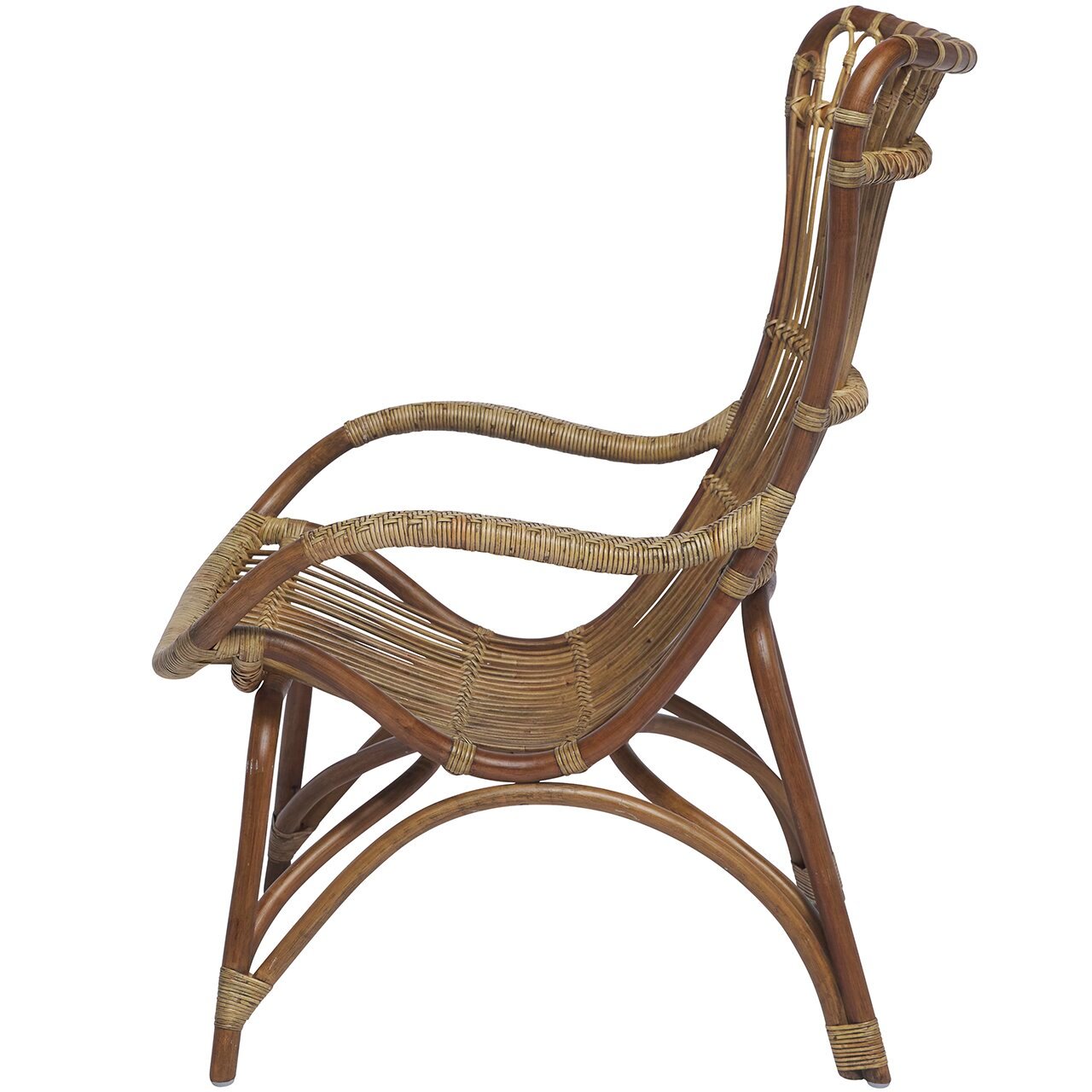 Rotorua High-back Rattan Accent Chair