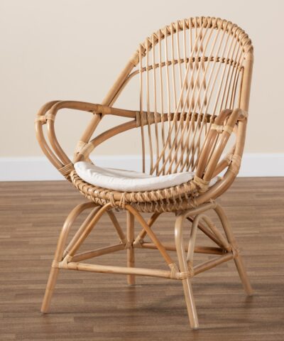 Whangarei Rattan Armchair Star Natural