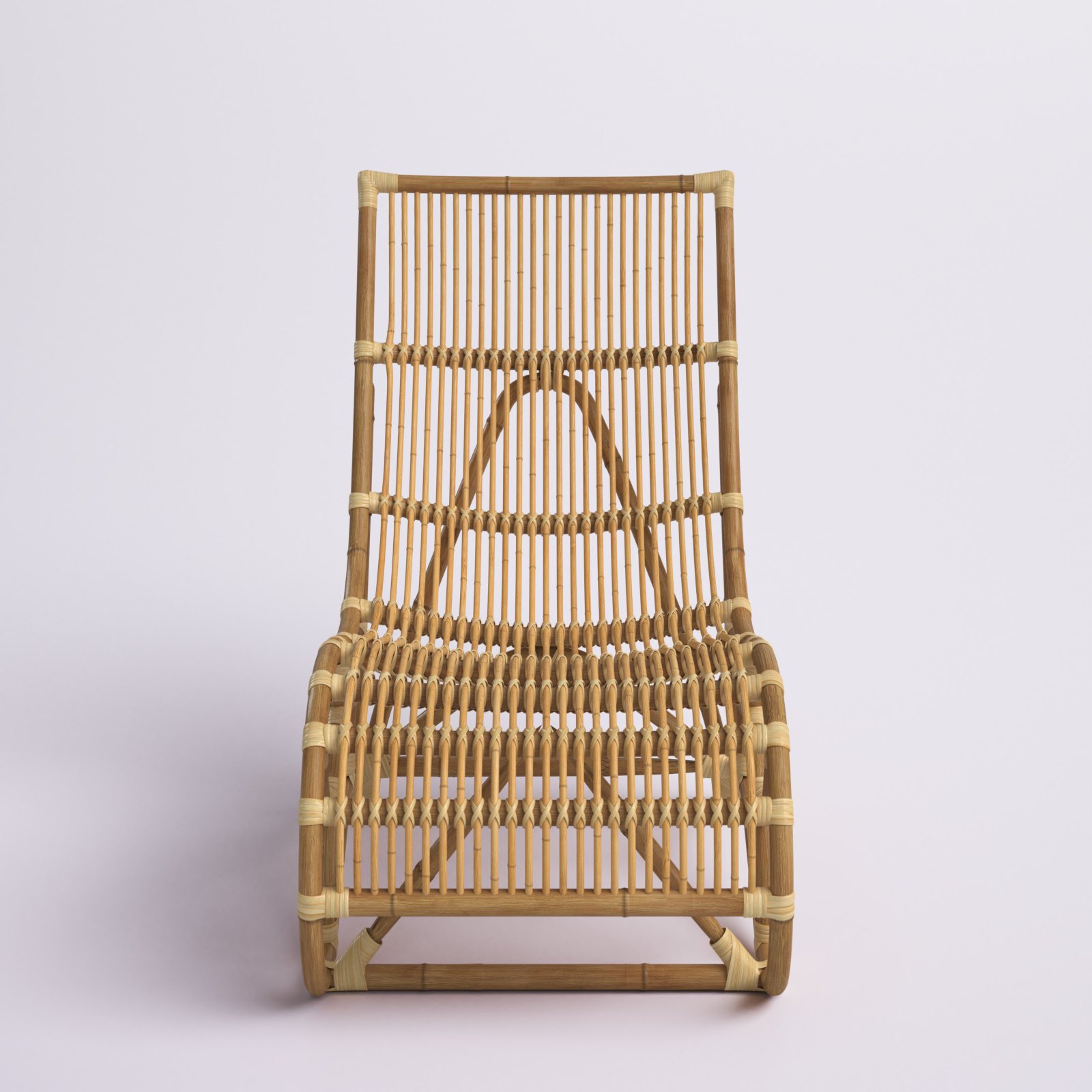 nania-kohu 2 Palmerston Rattan Accent Lounger Chair Natural