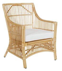 Levin Outdoor Natural Rattan Arm Chair