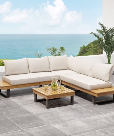 Buraidah Outdoor Sofa Set Seating People with Cushions