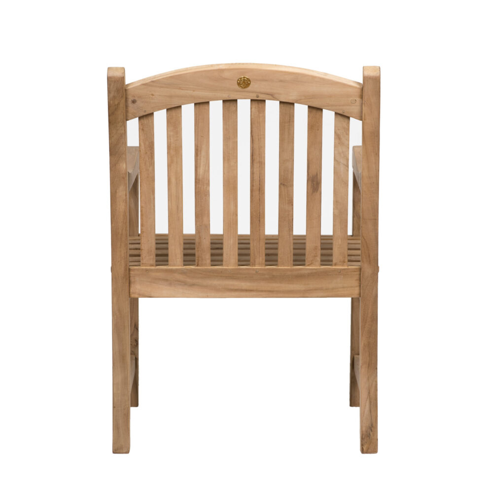 Al Jubail Teak Wood Garden Chair Natural