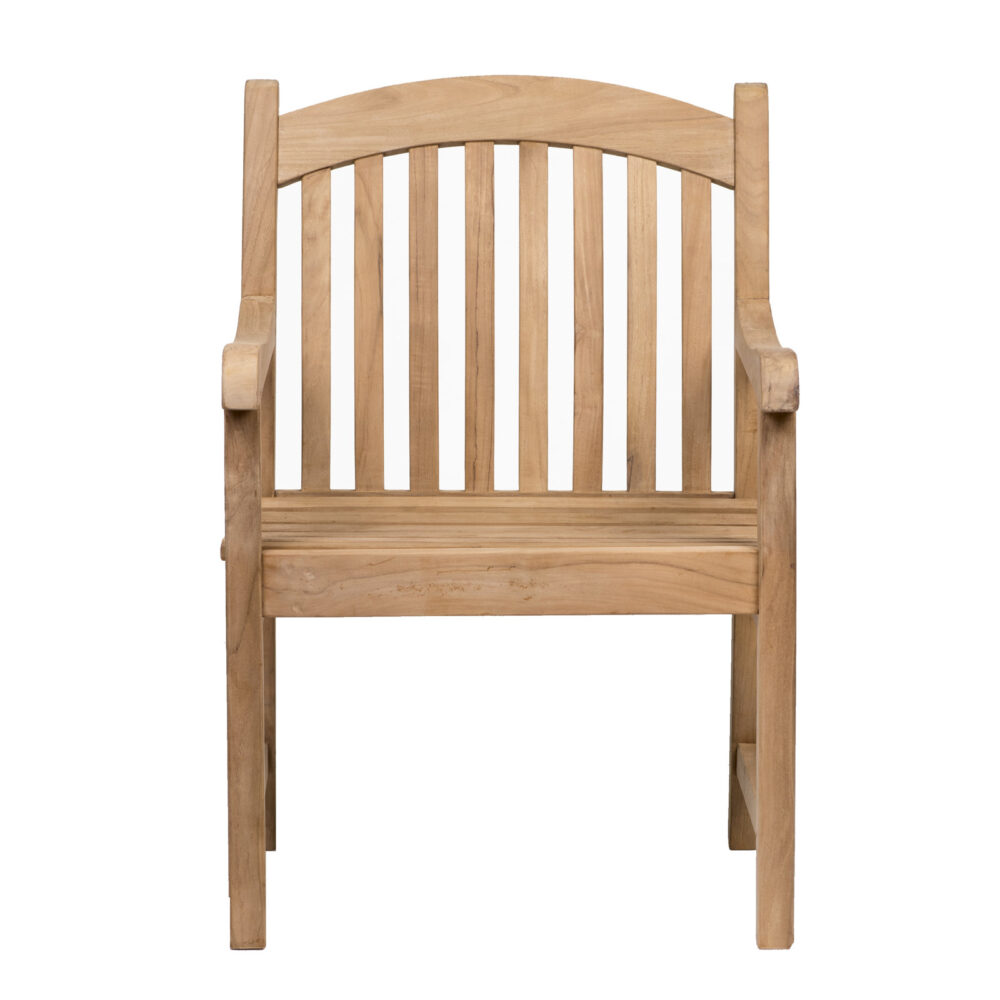 Al Jubail Teak Wood Garden Chair Natural