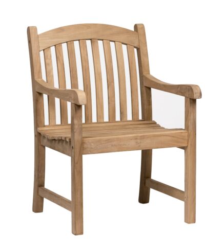 Al Jubail Teak Wood Garden Chair Natural