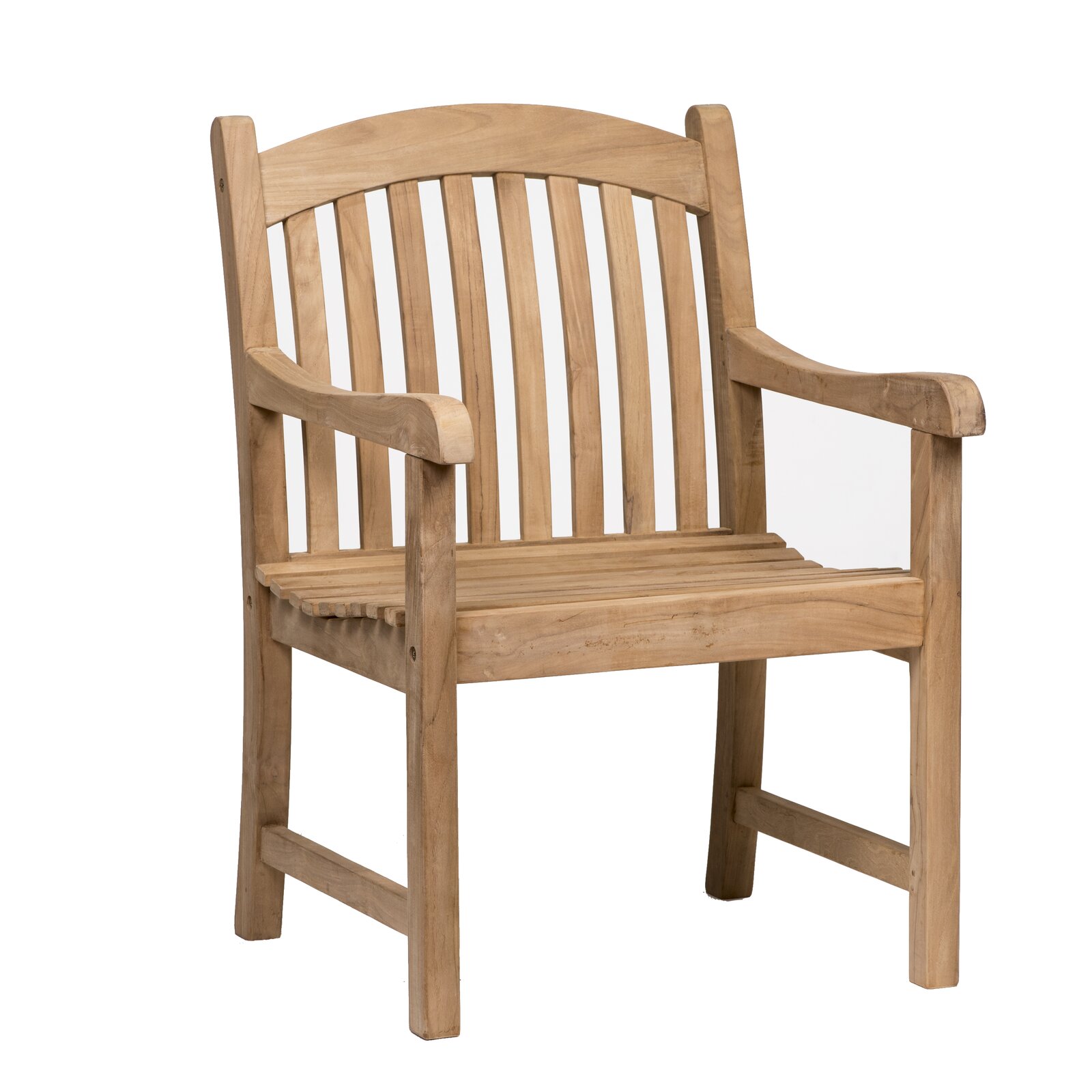 Al Jubail Teak Wood Garden Chair Natural