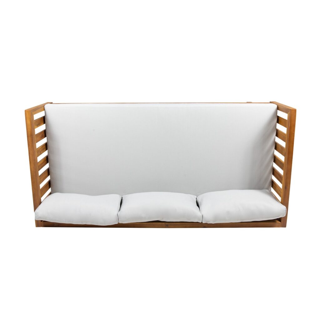 Tabuk Natural Outdoor Patio Sofa 3 Seater