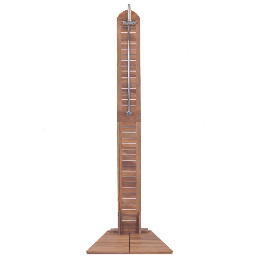 nania-kojx 2 Dhahran Garden Shower Solid Teak Natural