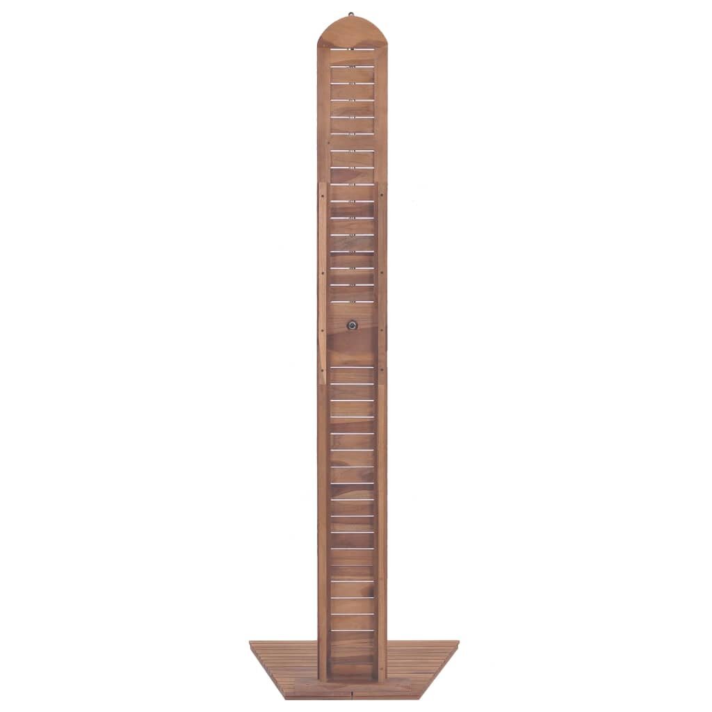 nania-kojx 3 Dhahran Garden Shower Solid Teak Natural
