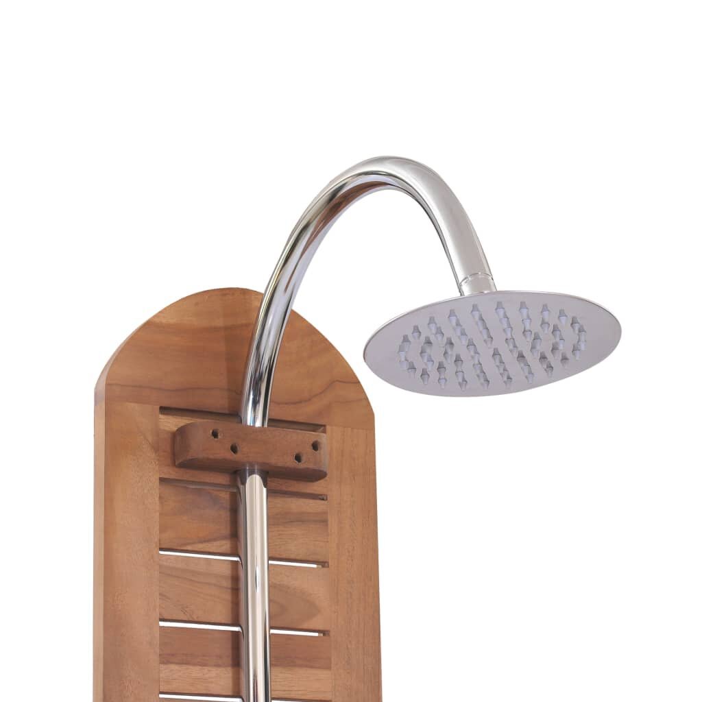 nania-kojx 6 Dhahran Garden Shower Solid Teak Natural