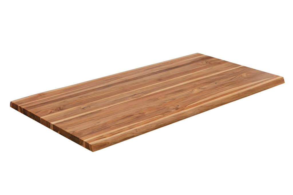 Ta'if Natural Solid Teak Wood Tray