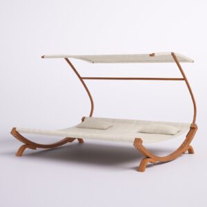 Al Khobar Teak Roofed Lounge Chair