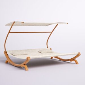 Al Khobar Teak Roofed Lounge Chair