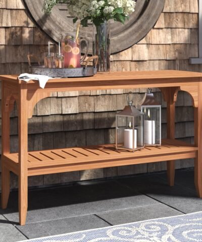 Ghantoot Teak Outdoor Buffet And Console Table