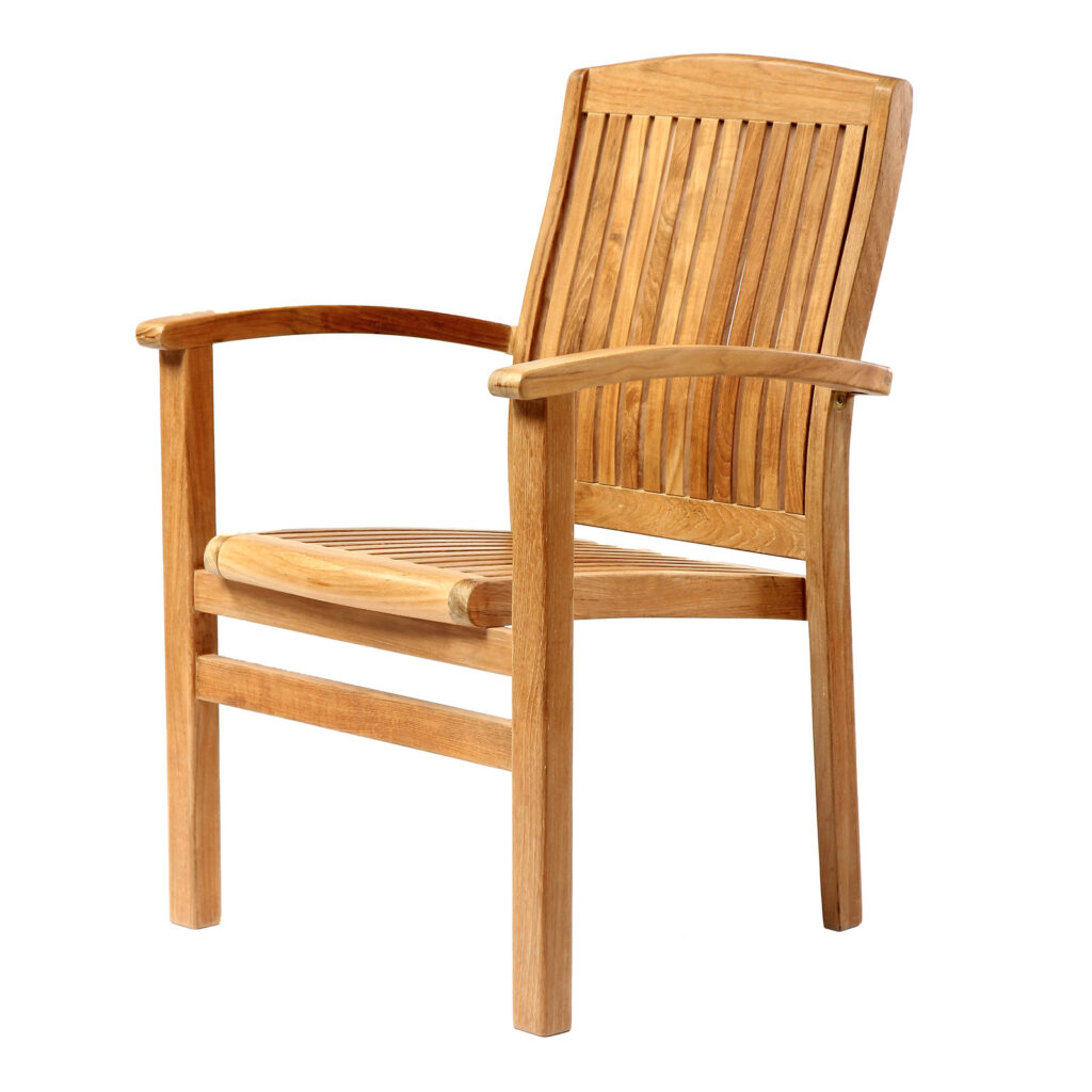 Sharjah Teak Outdoor Patio Garden Arm Chair