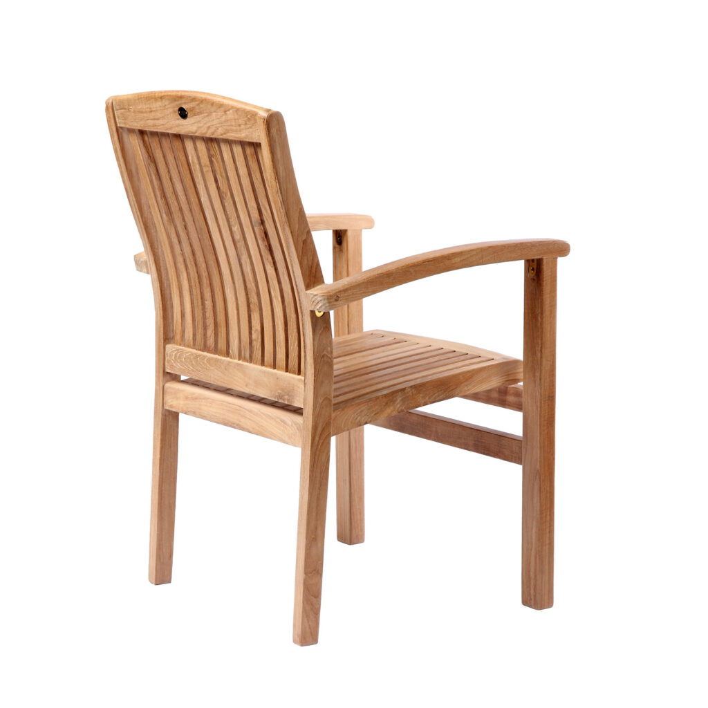 Sharjah Teak Outdoor Patio Garden Arm Chair