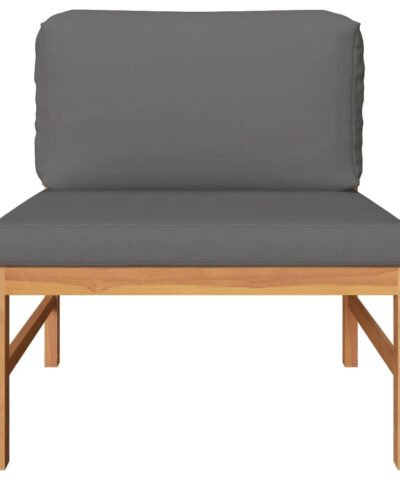 Madinat Zayed Central Sofa with Solid Teak Wood Cushions