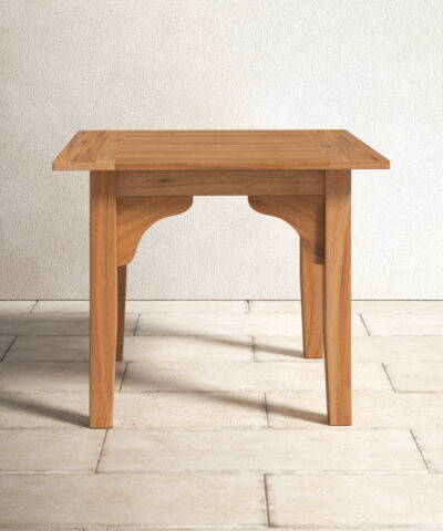 Ruwais Teak Outdoor Side Table Natural