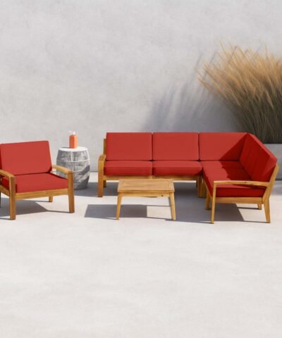 Al Jazirah 5 Person Outdoor Seating Group with Cushions