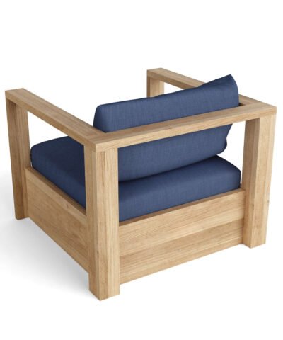 Al Hisn Teak Terrace Chair with Cushion