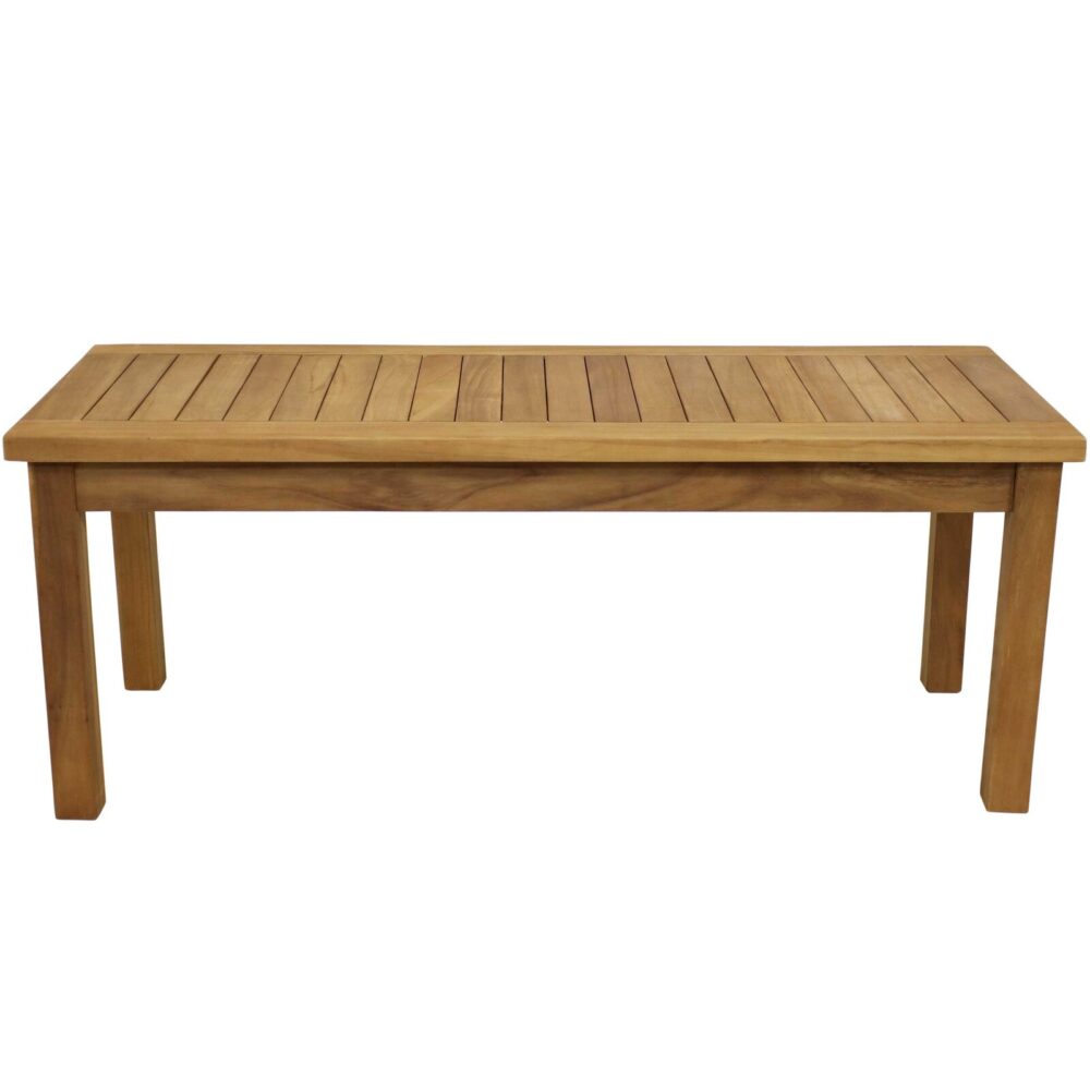 Napoli Teak Outdoor Coffee Table Natural